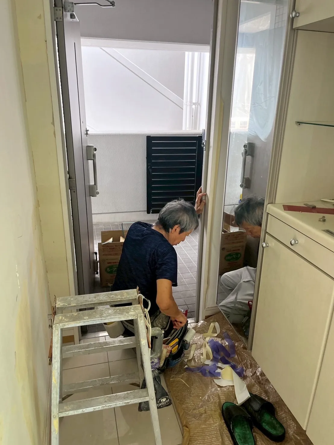 Mマンション　施工の記録・ラスト