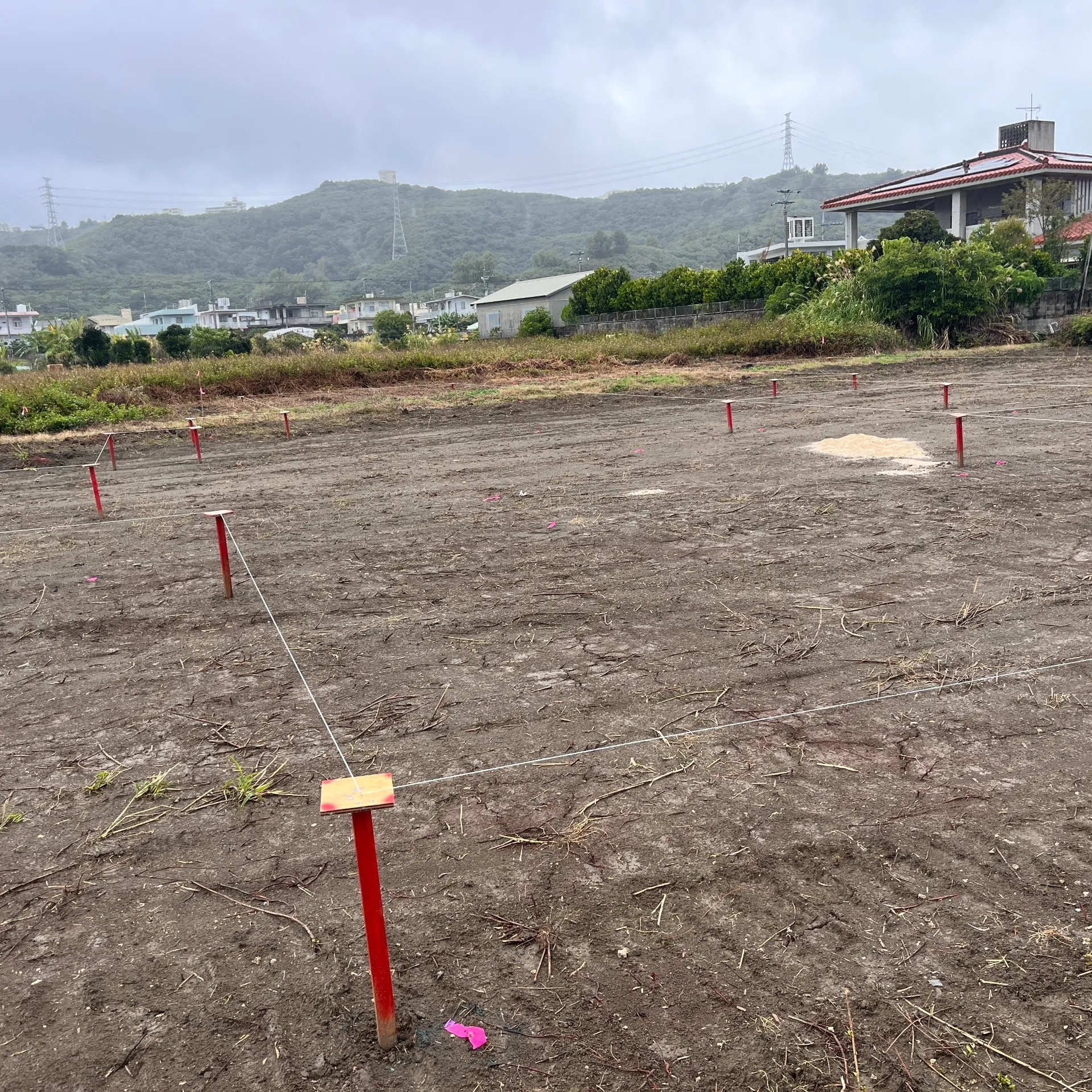 建物の位置だし②