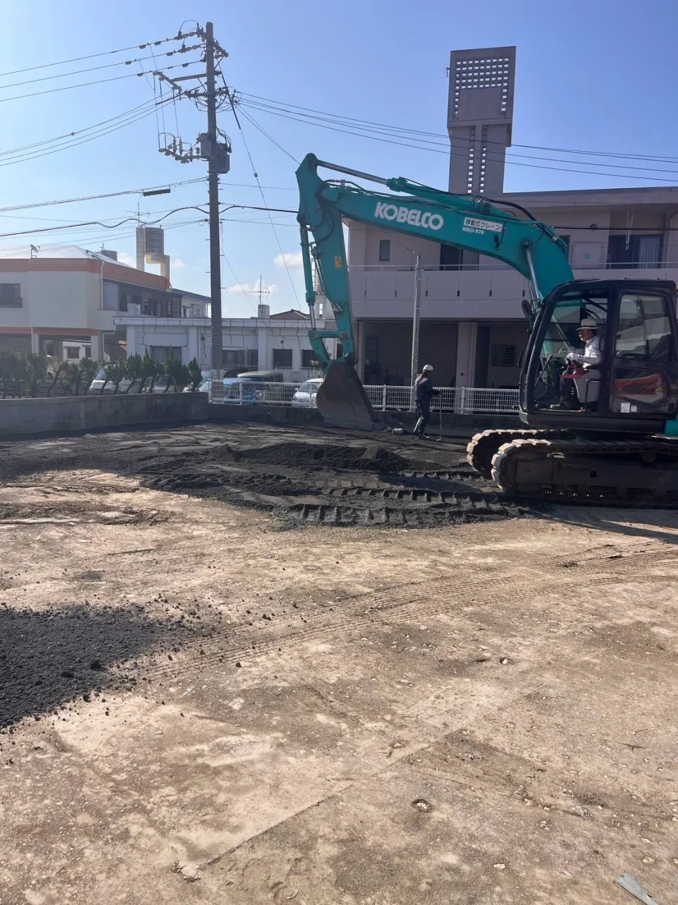 カマタSP施工途中経過　